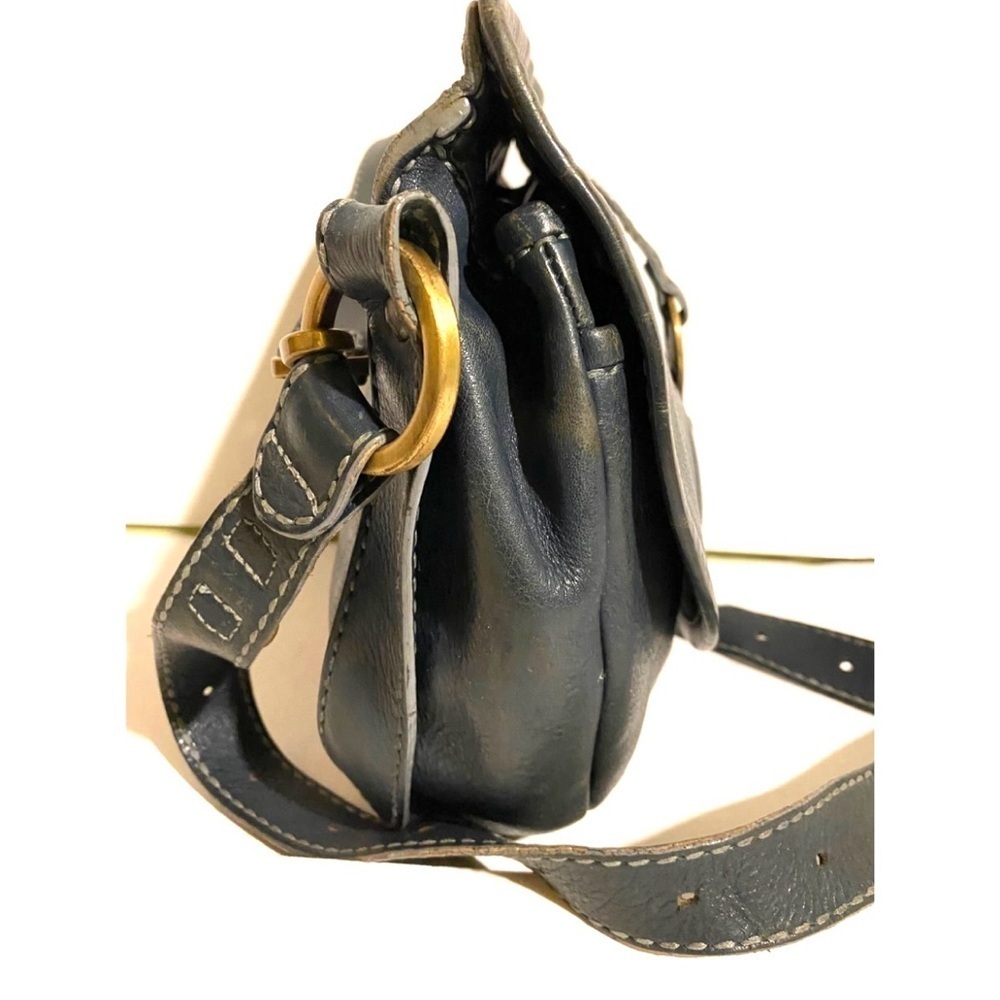 Hogan vintage navy blue Leather Crossbody Bag - Picture 10 of 11
